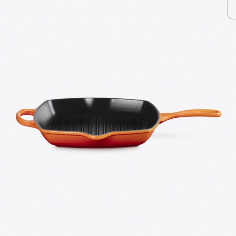 Bistecchiera skillet quadrata in ghisa - Le Creuset